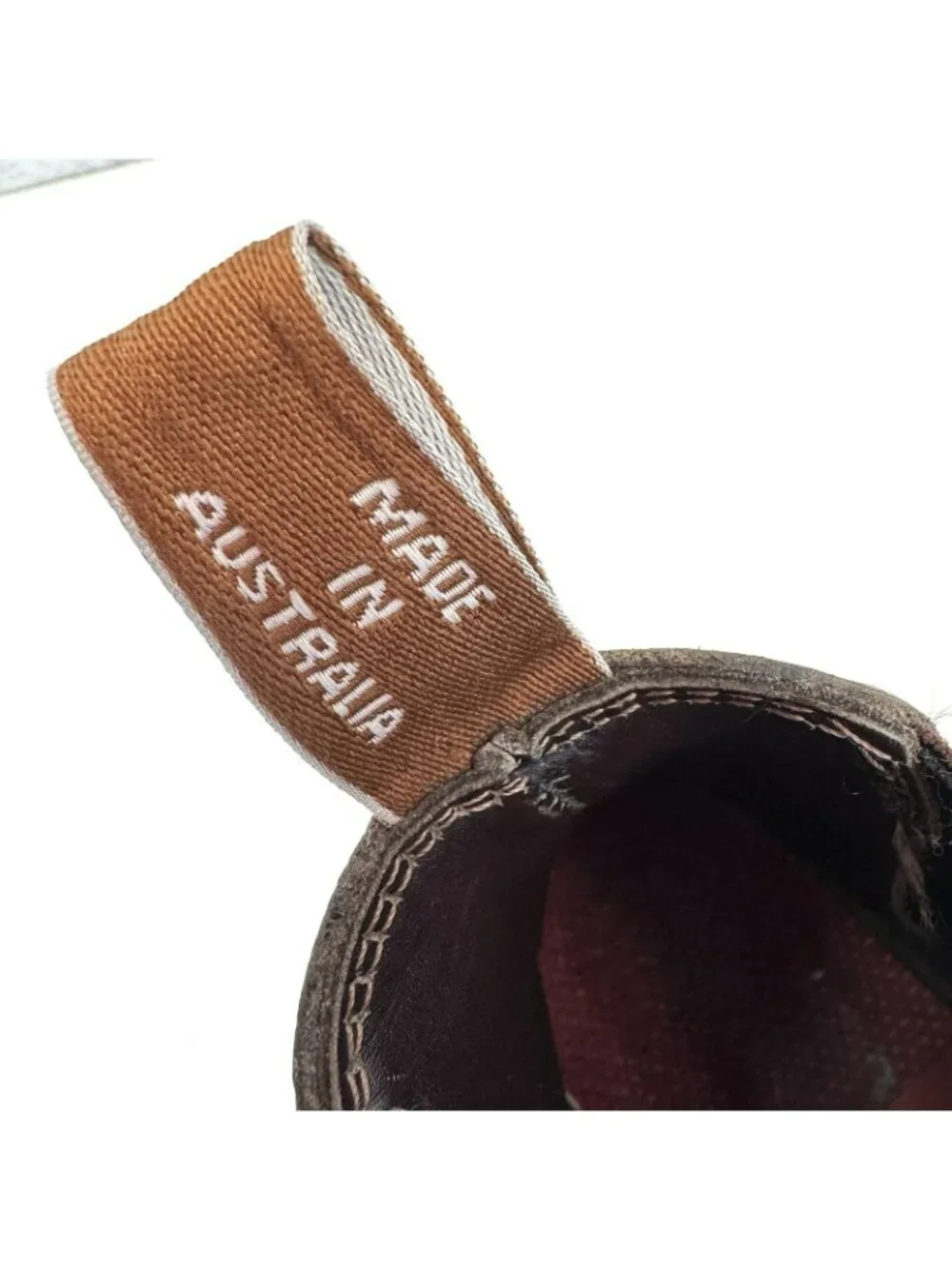 R.M. WILLIAMS Craftsman Chelsea Boots Mens Size AU/UK10 - US 11 Brown Leather